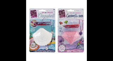 Grafix Uitbikset edelsteen of schelp